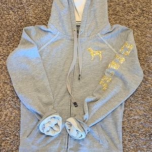 Pink Victoria Secert Bling Jacket